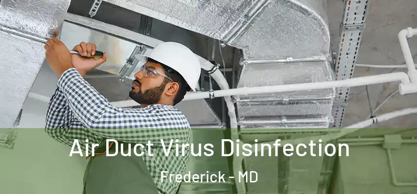 Air Duct Virus Disinfection Frederick - MD